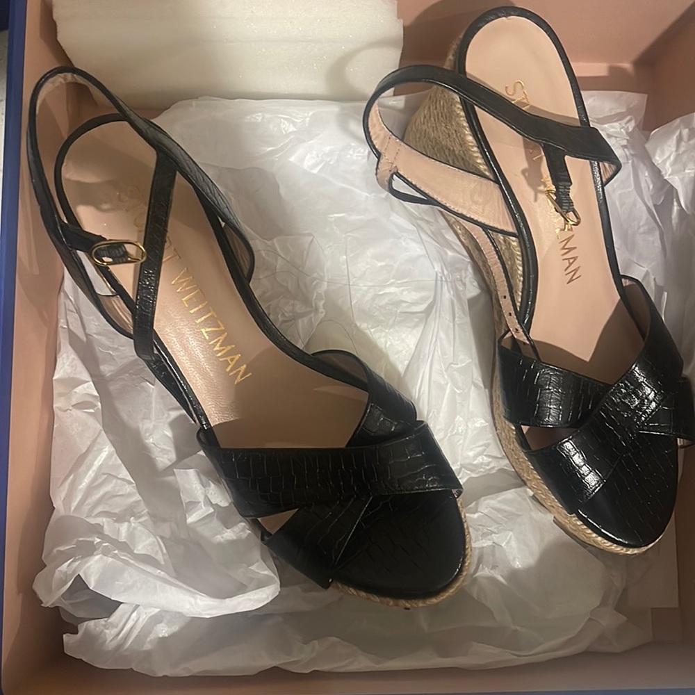 LIKE NEW Stuart Weitzman platform heels size 38 only worn once